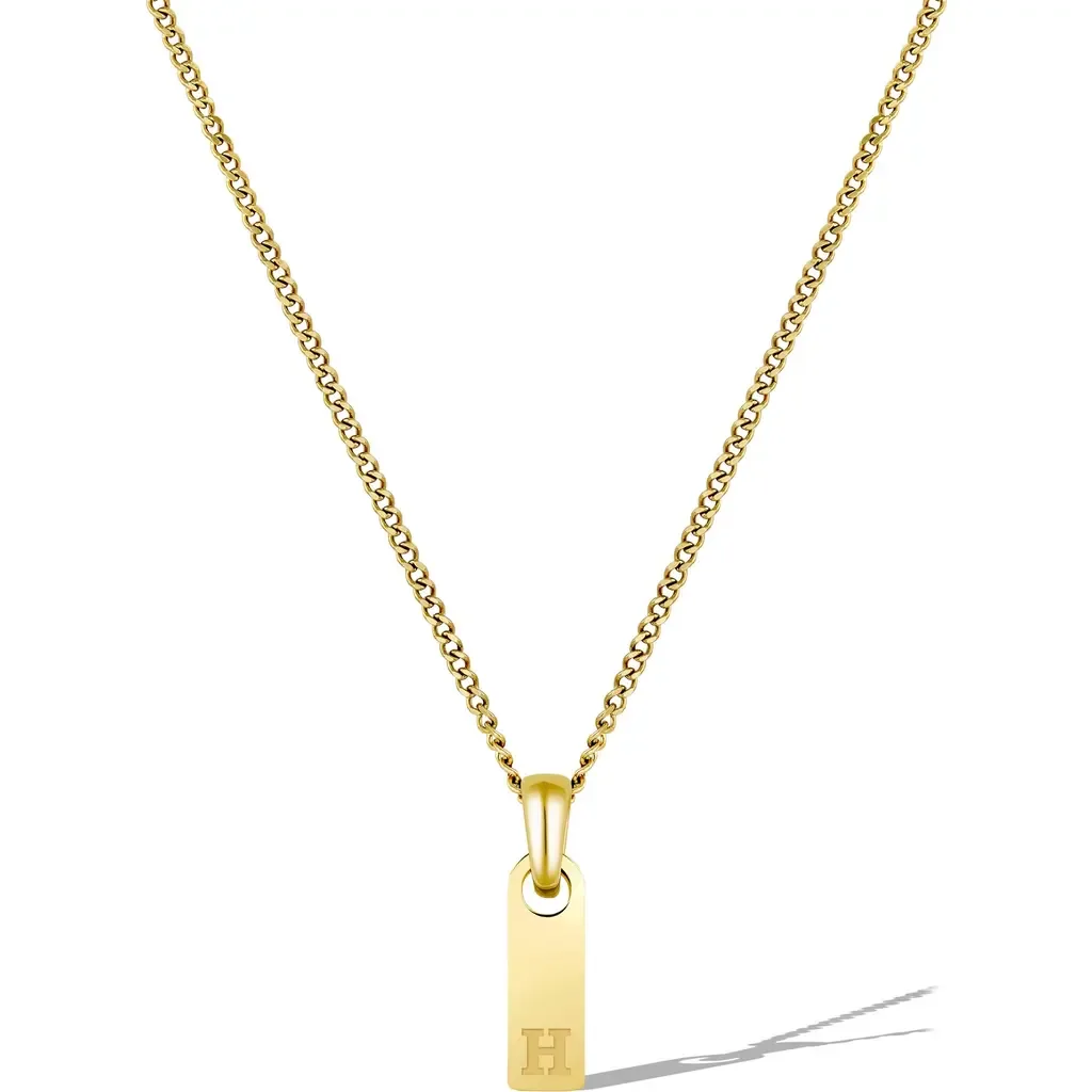 Initial Pendant Necklace by Vincero