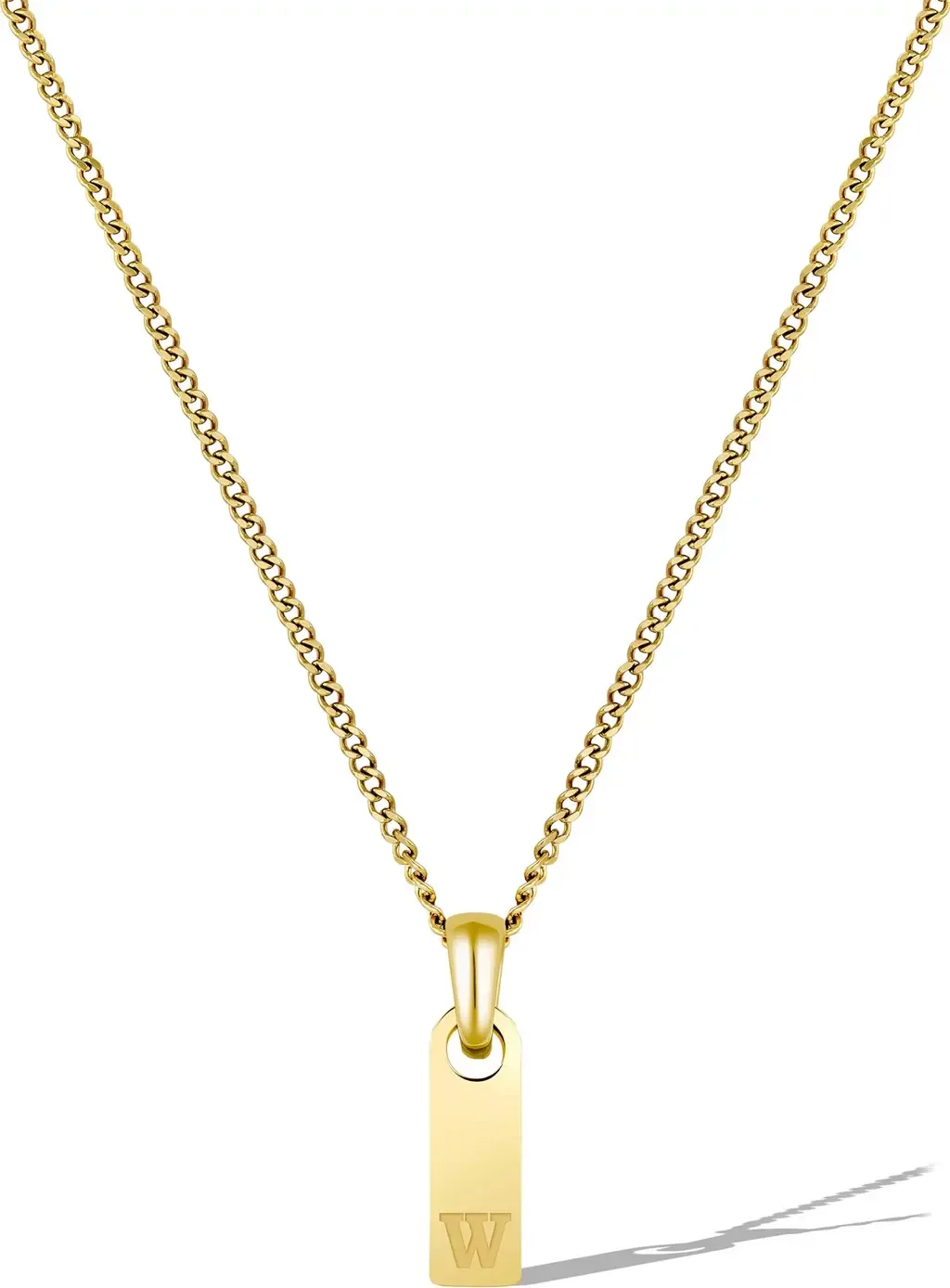 Initial Pendant Necklace