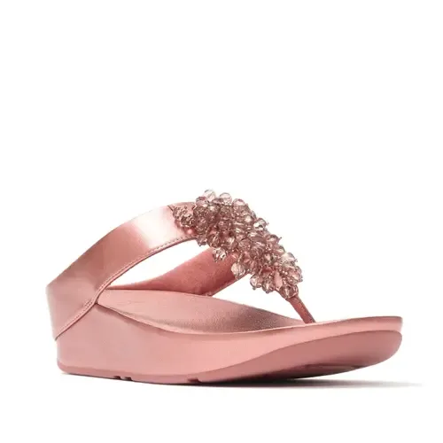 Rumba Iridescen Bead Toe-Post by FitFlop