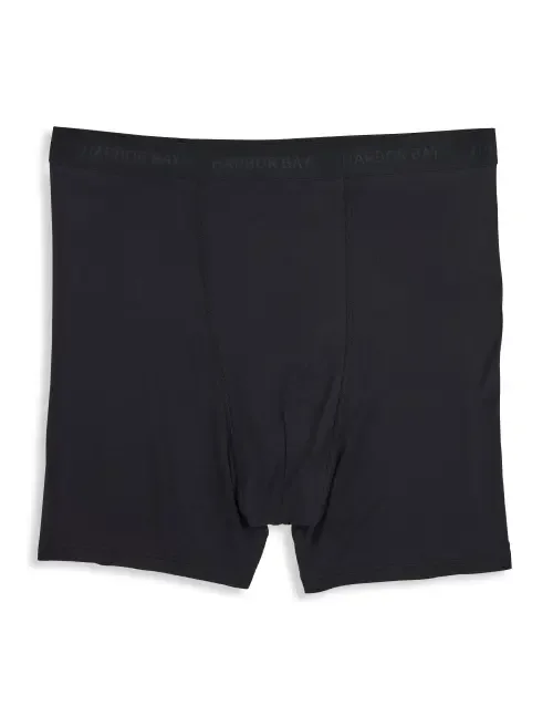 4 Inch Stretch Boxer Briefs by Harbor Bay by DXL