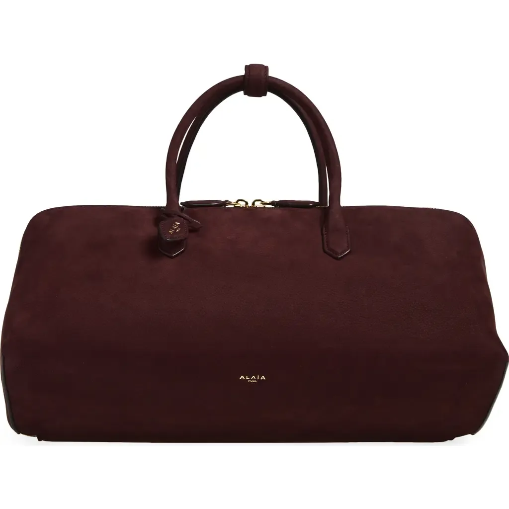Medium Delta Leather Top Handle Bag by Alaïa