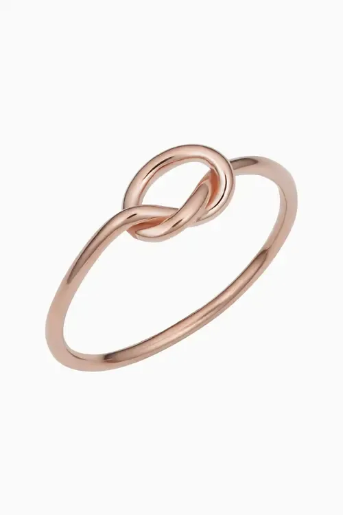14K Rose Gold Verona Ring by Oradina