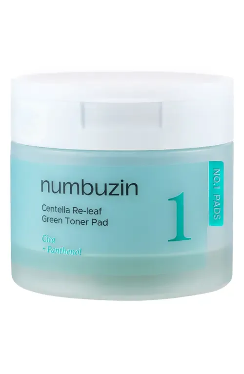 No.1 Centella Re-Leaf Green Toner Pad by Numbuzin