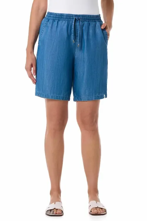 Enclave Chambray Shorts, UPF 50+ Sun Protection by Coolibar