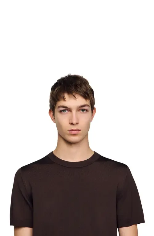 Knitted T-Shirt by SANDRO