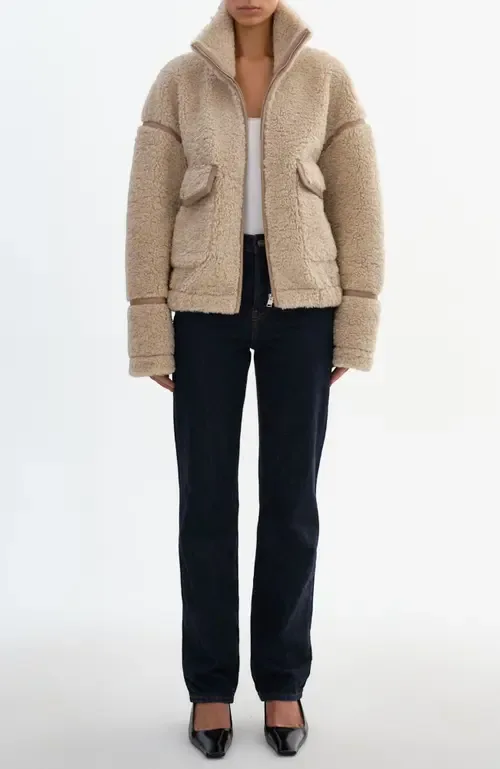 Brenna Teddy Fleece Jacket by LAMARQUE