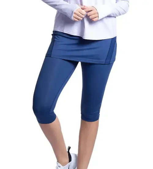 Skort with Capri Leggings with Sun and UV Protection by BloqUV