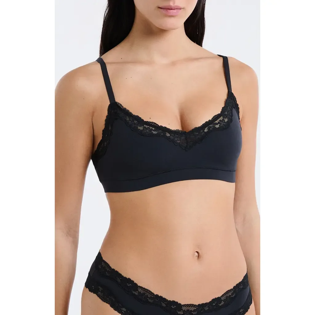 Lace Trim Bralette by Etam