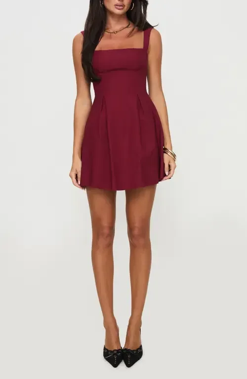 Xanthus Tie Back Minidress by Princess Polly