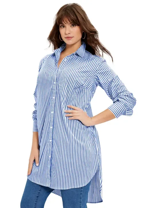 Poplin La Vie Max Tunic by June + Vie