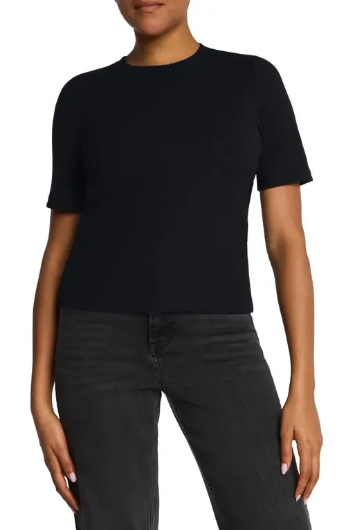 Crewneck Tee in Classic Black by SPANX®