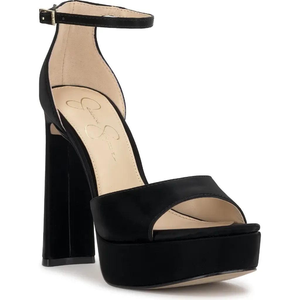 Telxia 2 Ankle Strap Platform Sandal by Jessica Simpson