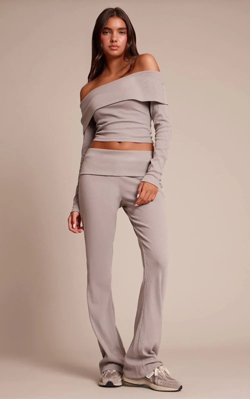 Fold Over Straight Leg Trouser Co-Ord by PrettyLittleThing