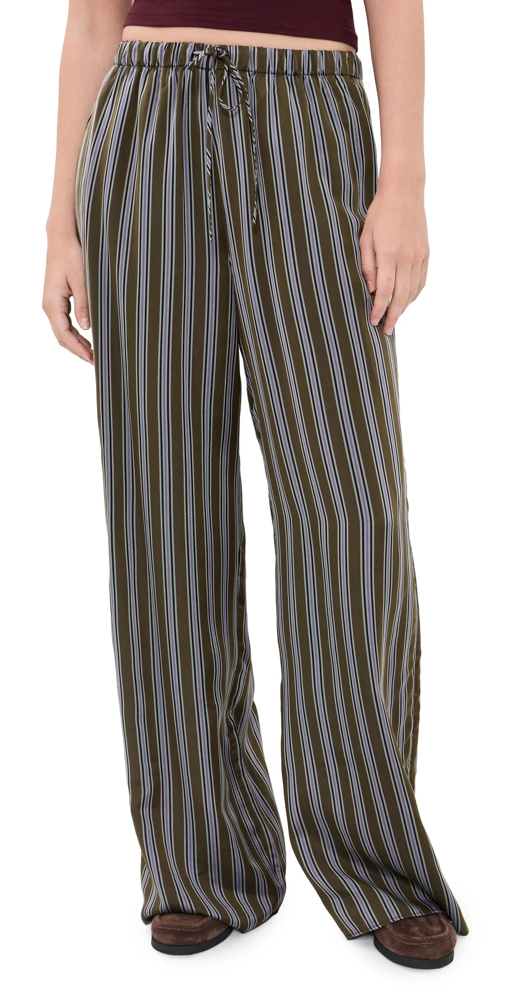 Skye Bronze Stripe Pants by Jenni Kayne