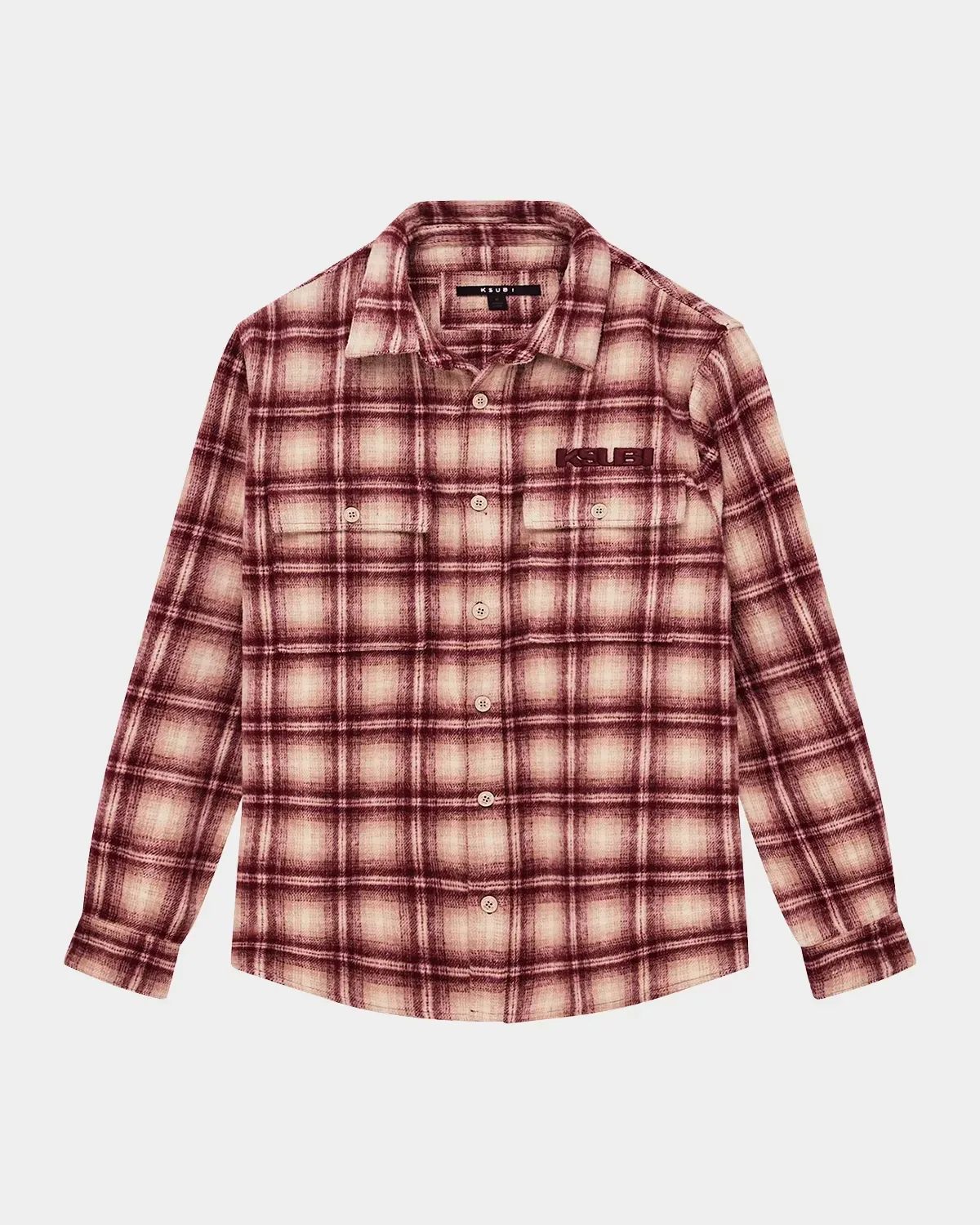 Sott Rosebowl Plaid Flannel Shirt by Ksubi