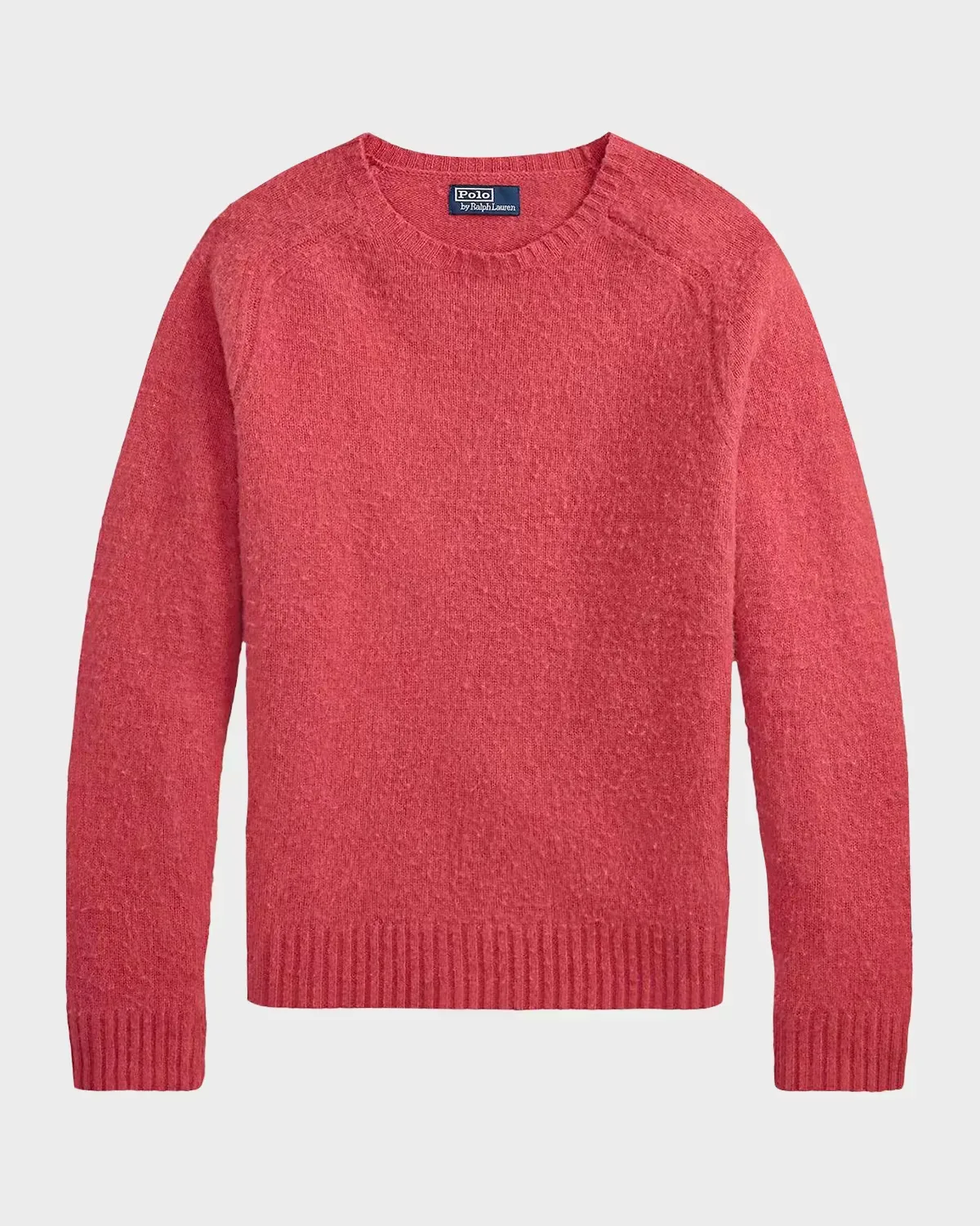 Suede-Patch Wool-Cashmere Sweater by Polo Ralph Lauren