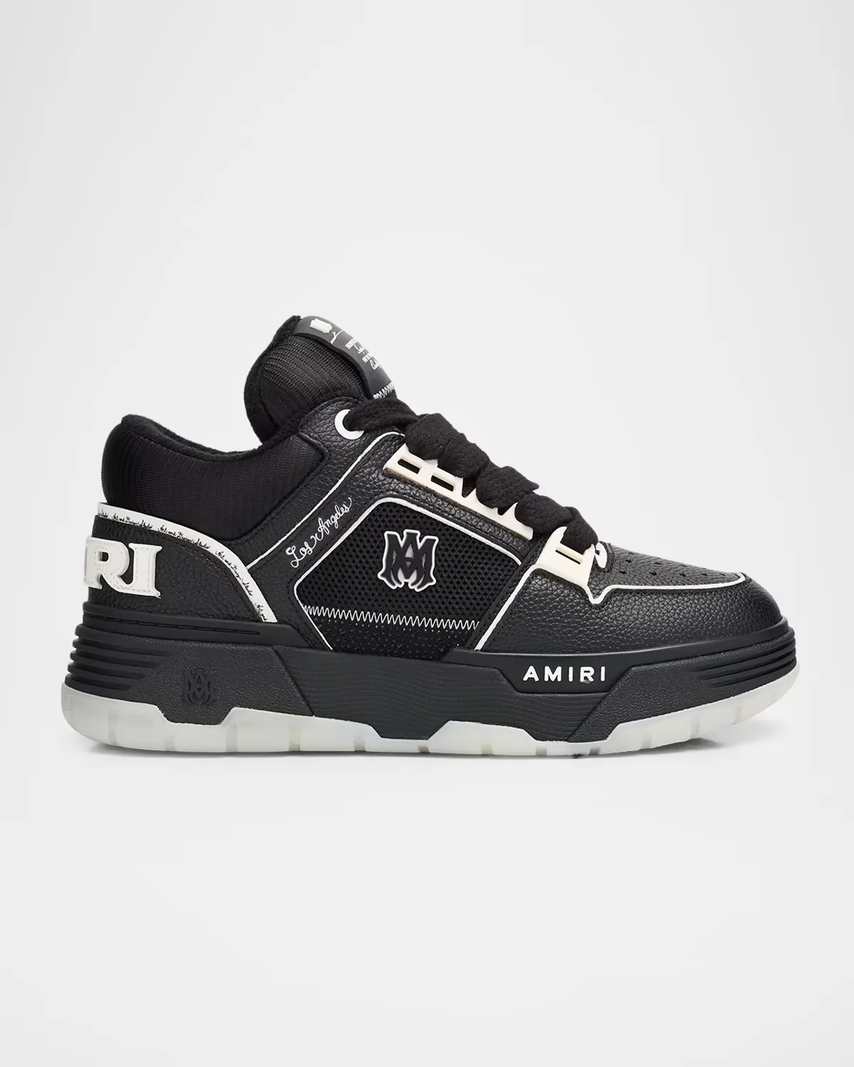 MA-1 Leather & Mesh Low-Top Sneakers by Amiri