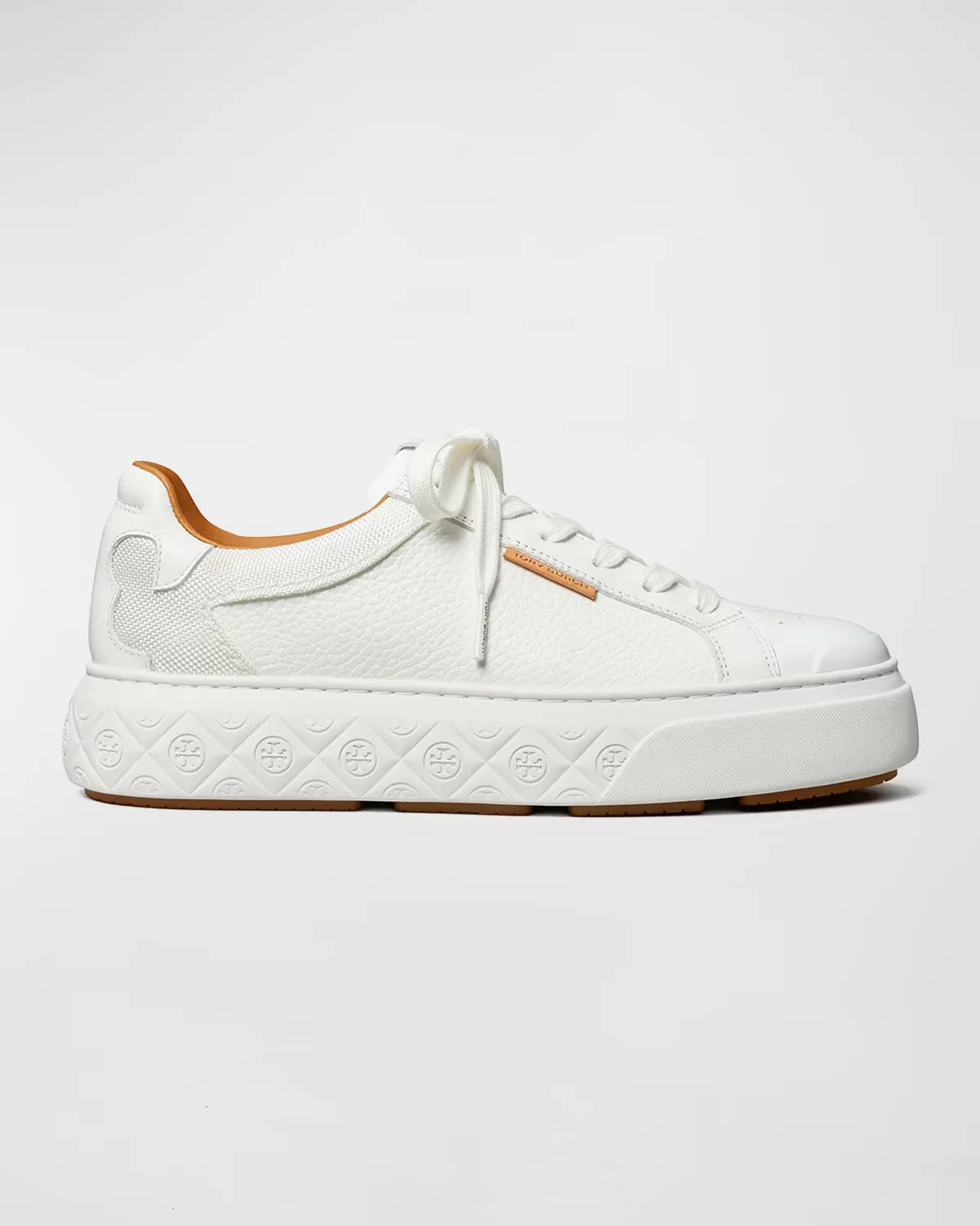 Ladybug Monogram Mix Leather Fashion Sneakers by Tory Burch