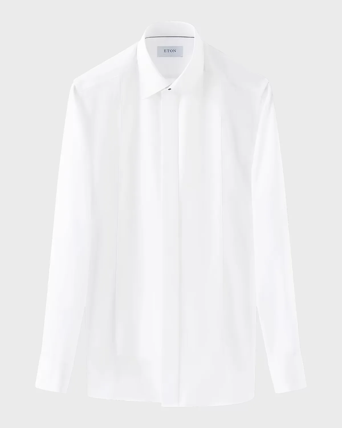 Stripe Bib-Front Contemporary Fit Dress Shirt