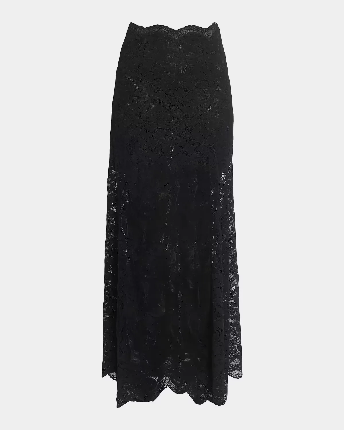Lace A-Line Maxi Skirt by Rabanne