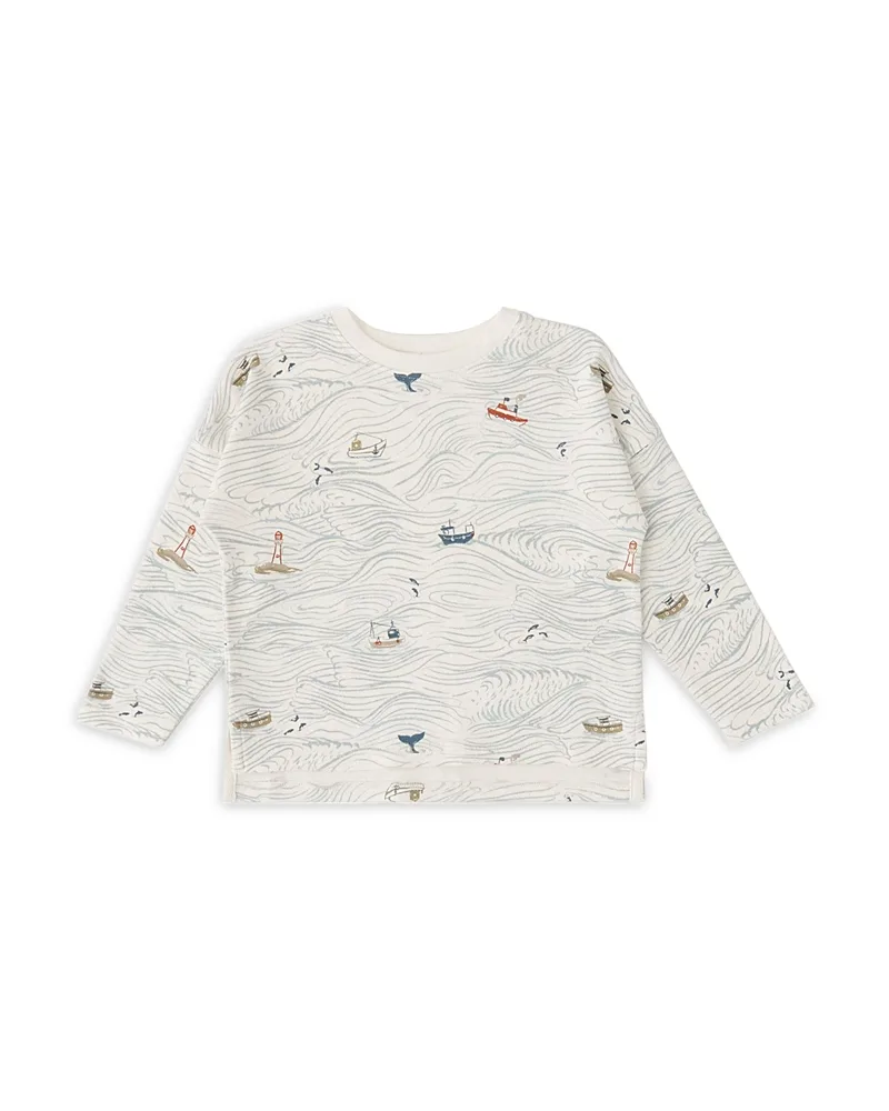 Dropped Shoulder Long Sleeved Top by Pehr