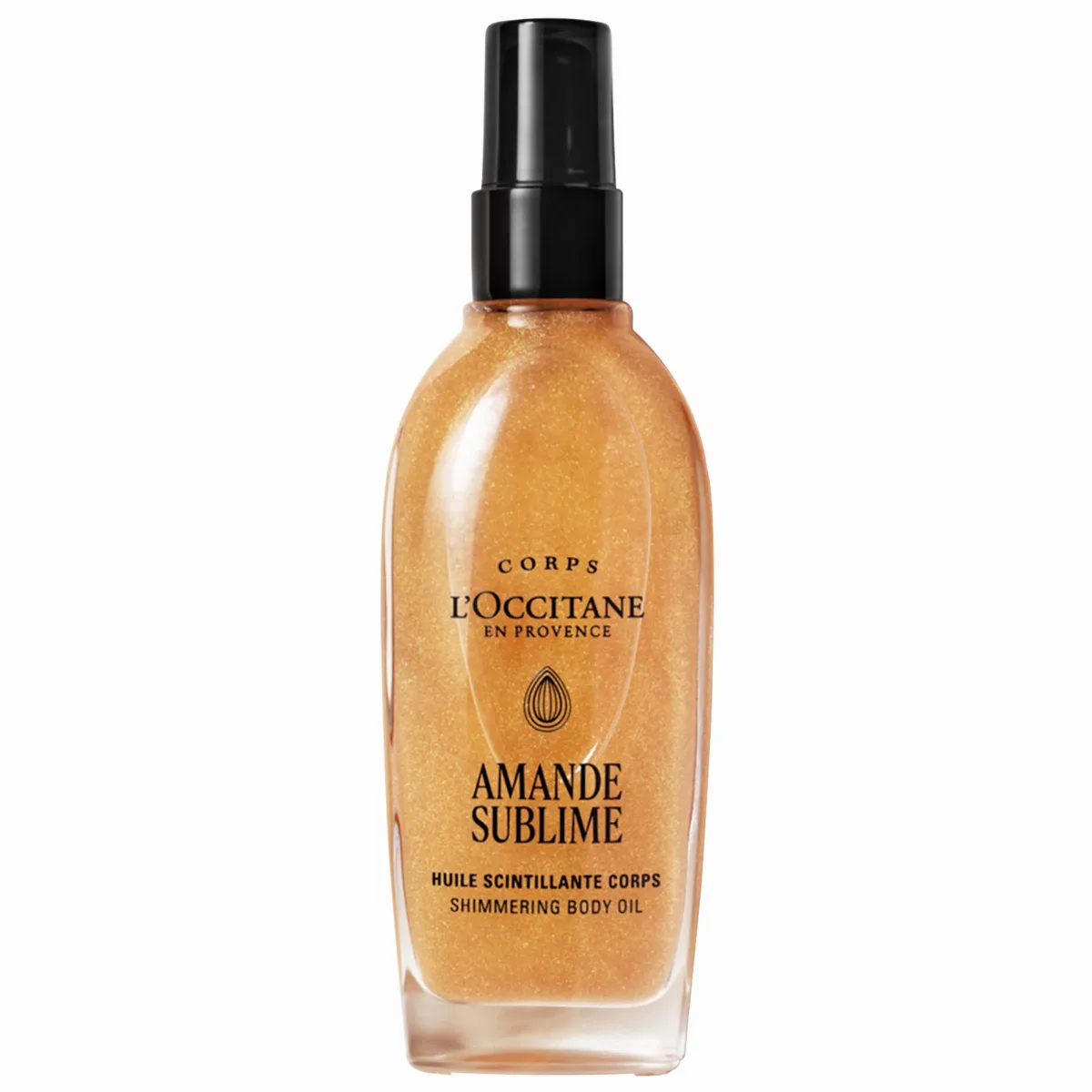 Instant Golden Glow with Almond Shimmering Body Oil 3.3 oz/100 mL by L'Occitane