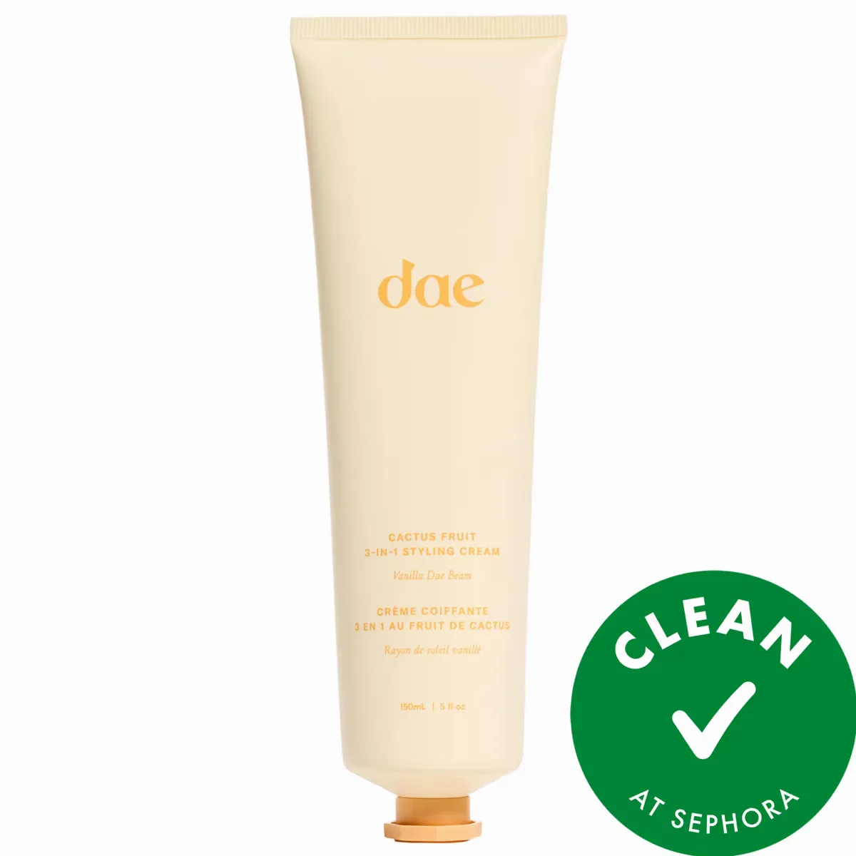 Cactus Fruit 3-In-1 Styling Cream Vanilla Dae Beam - Notes of Creamy Vanilla, Praline, and Candied Lemon 5oz/150mL by dae