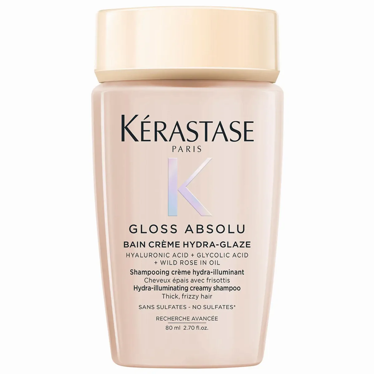Mini Gloss Absolu High-Shine Anti-Frizz Shampoo for Medium to Thick Hair 2.7 oz/80 Ml by Kérastase