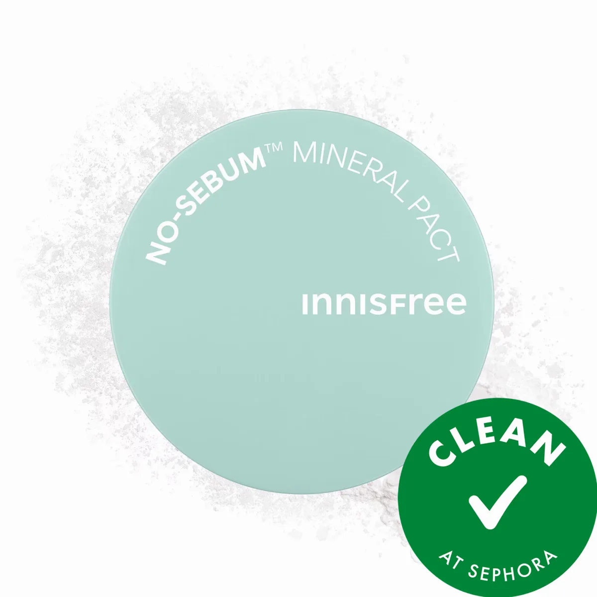 No-Sebum Mineral Compact Korean Setting Powder for Oil Control 0.30oz/8.5g by innisfree