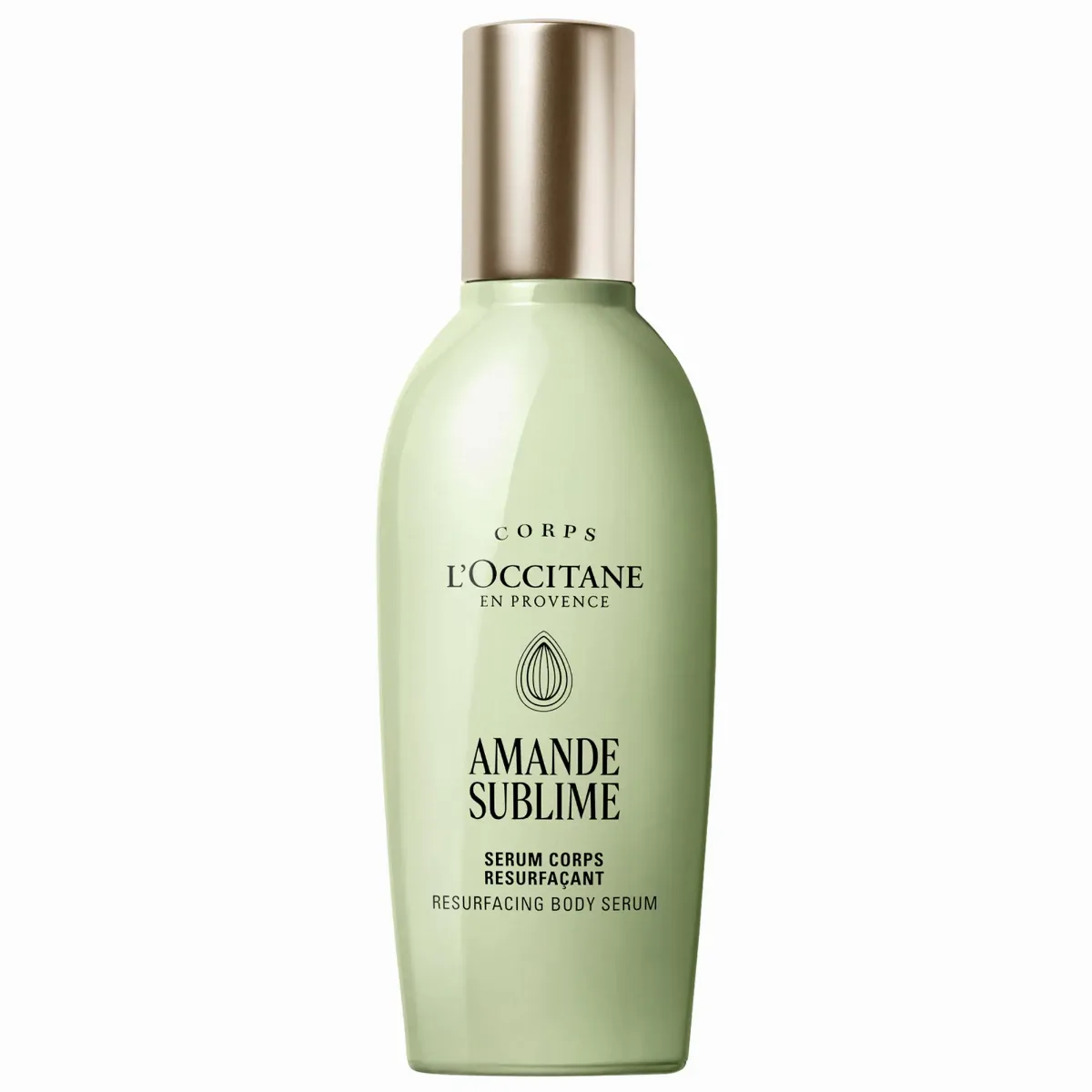 Amande Sublime Almond Resurfacing Body Serum with 5% AHA 3.3 oz/100 Ml by L'Occitane