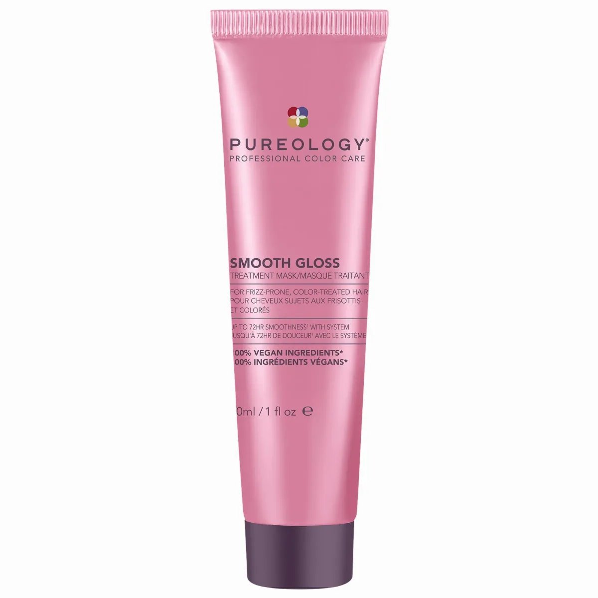 Mini Smooth Gloss Mask for Frizz Control & Hair Shine 1 oz/30 Ml by Pureology