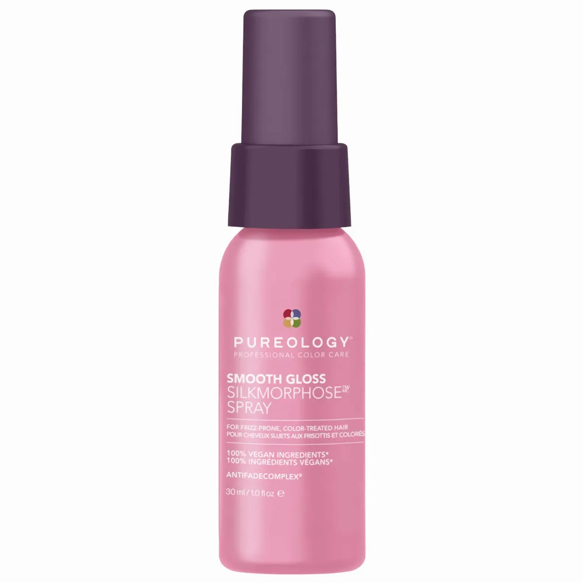 Mini Smooth Gloss Treatment Spray for Frizz Control & Hair Shine 1 oz/30 Ml by Pureology