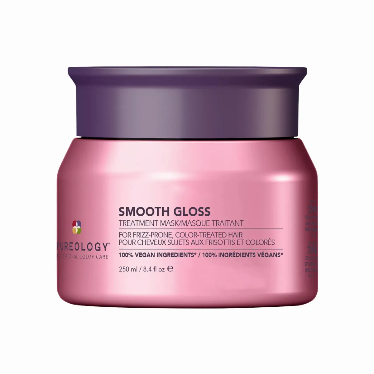 Smooth Gloss Hair Mask for Frizz Control & Hair Shine 8.4 oz/250 Ml by Pureology