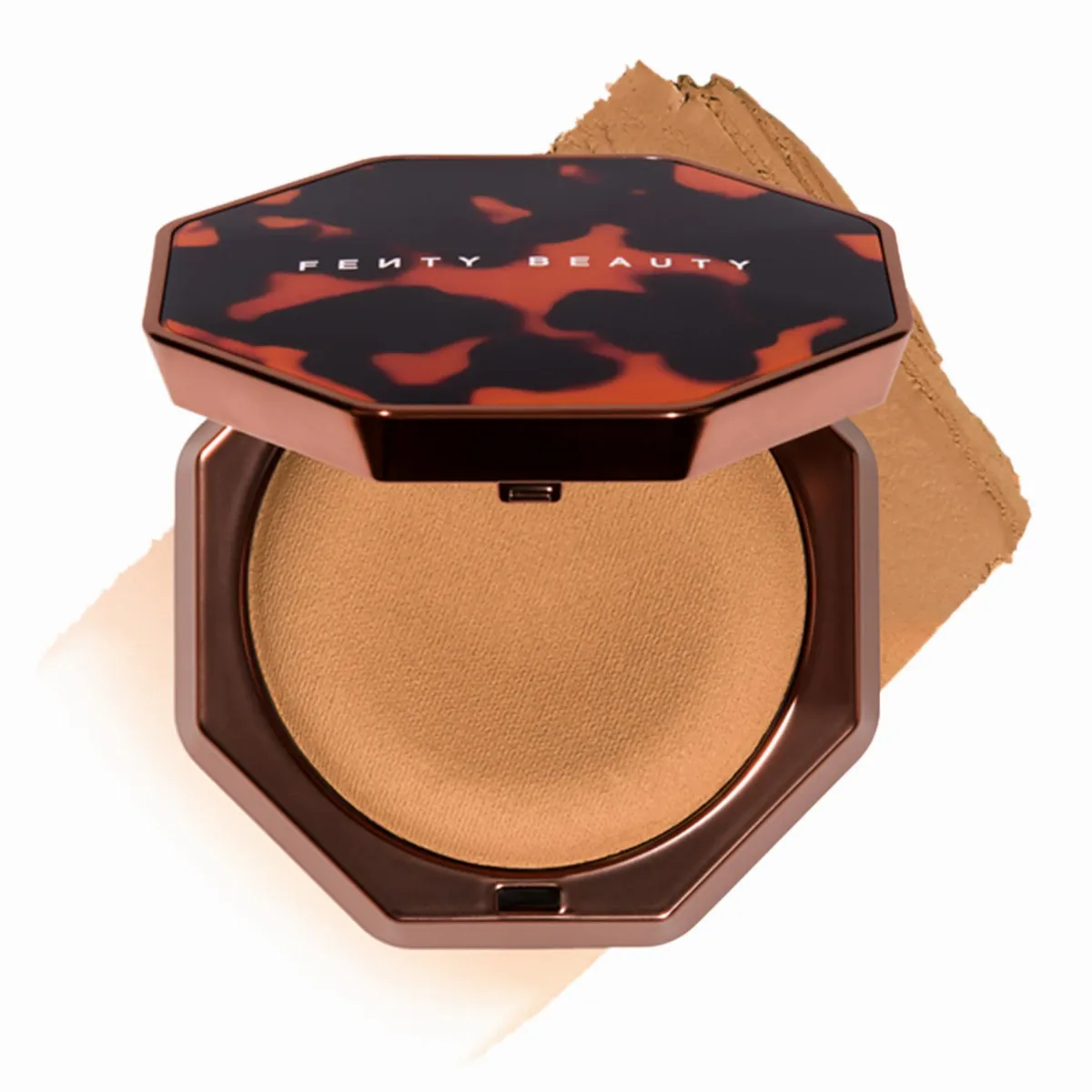 Sun Stalk'r Soufflé Blurring + Blendable Pressed Mousse Cream Bronzer MAPLE GLAZE 0.52 oz/15 G by Fenty Beauty by Rihanna