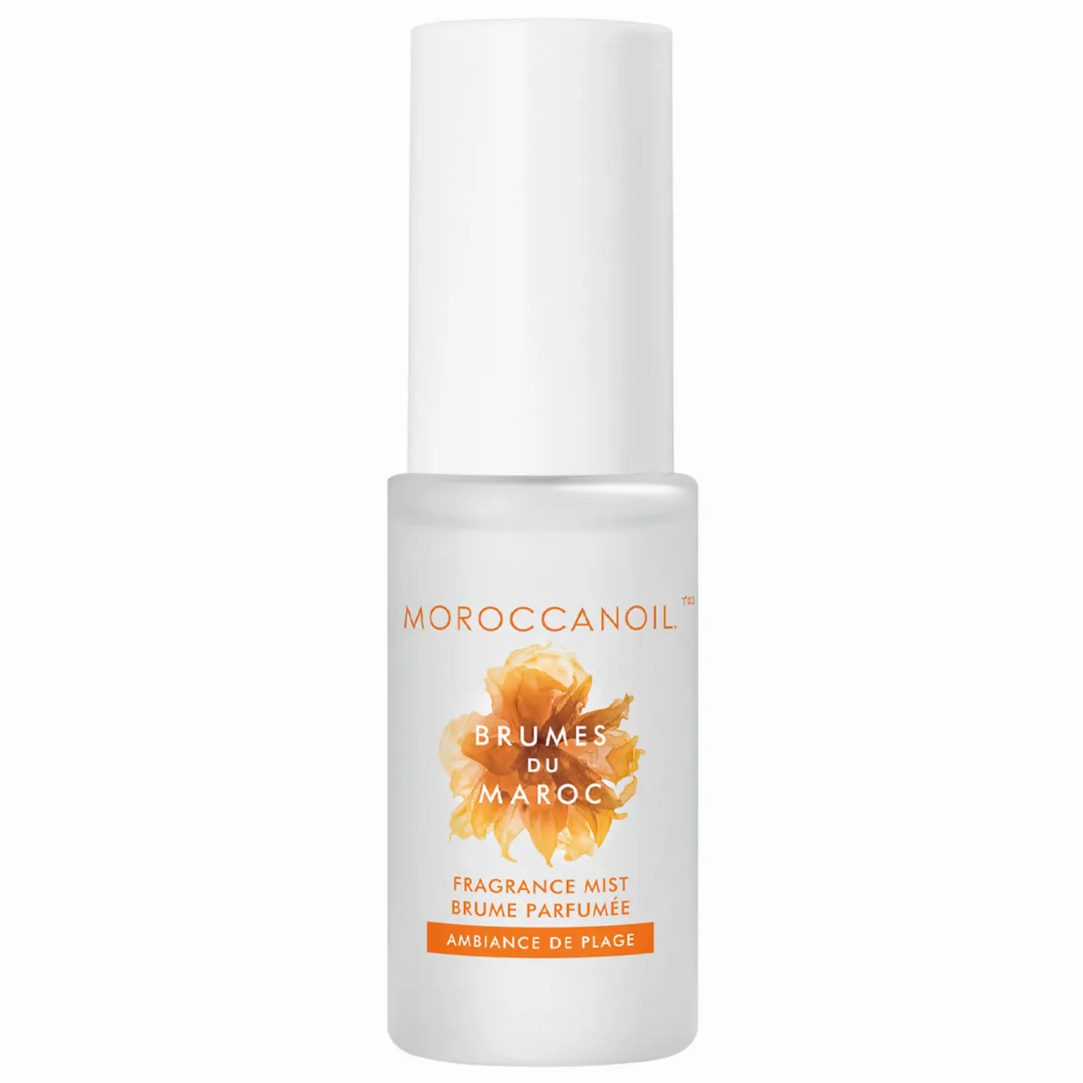 Mini Ambiance De Plage Hair & Body Fragrance Mist with Gardenia Petal & Coconut 1 Fl oz/30 Ml by Moroccanoil
