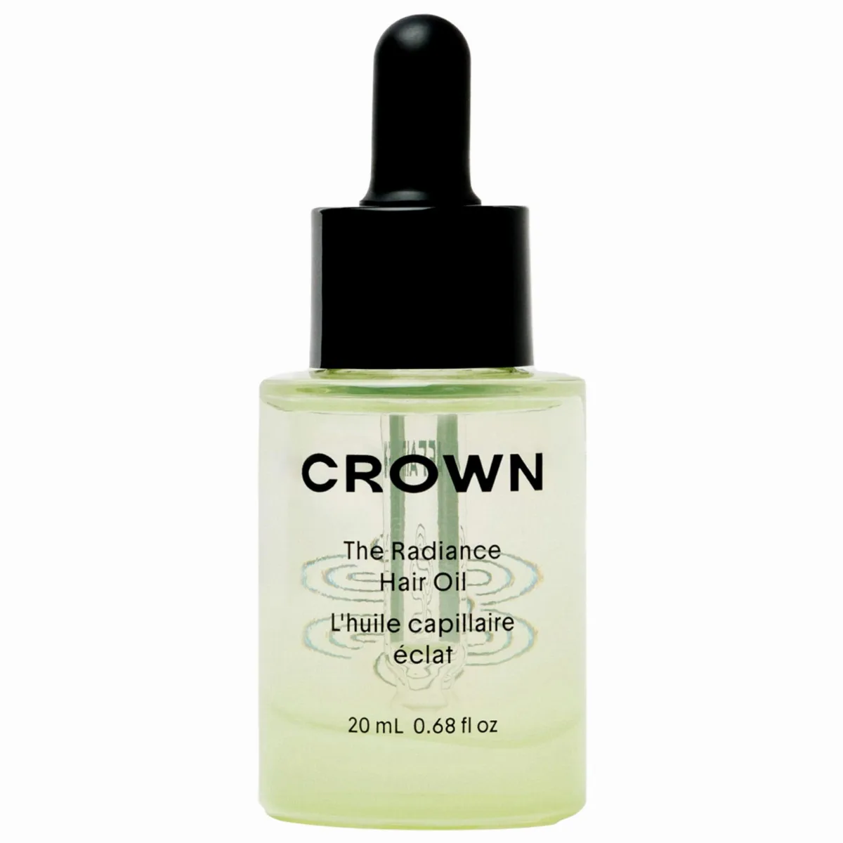 The Mini Radiance Hair Oil for Frizz-Free Shine 0.68 oz/20 mL by Crown Affair