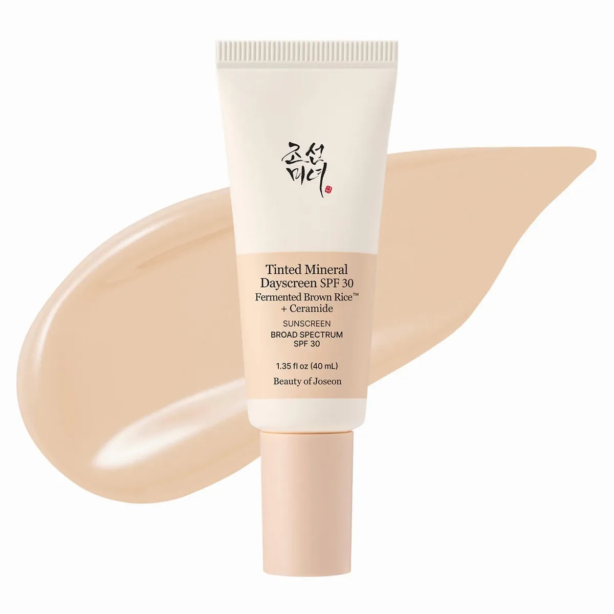 Dayscreen Lightweight Tinted SPF 30 Mineral Sunscreen with Ceramides 21W 1.35oz/40ml by Beauty of Joseon