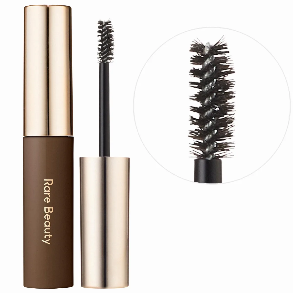 Brow Harmony Flexible Lifting and Laminating Eyebrow Gel Deep Brown 0.15 oz/4.5 G by Rare Beauty by Selena Gomez