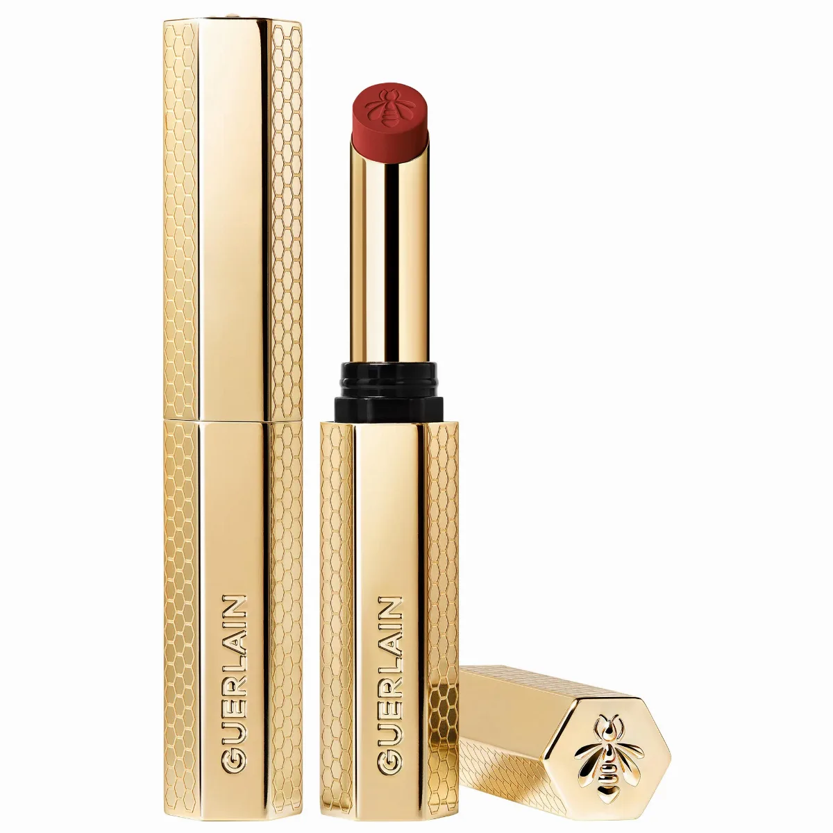 Kiss Kiss Blur Matte Long-Wearing Lipstick 599 Red Aster 0.1 oz/1.85 G by GUERLAIN