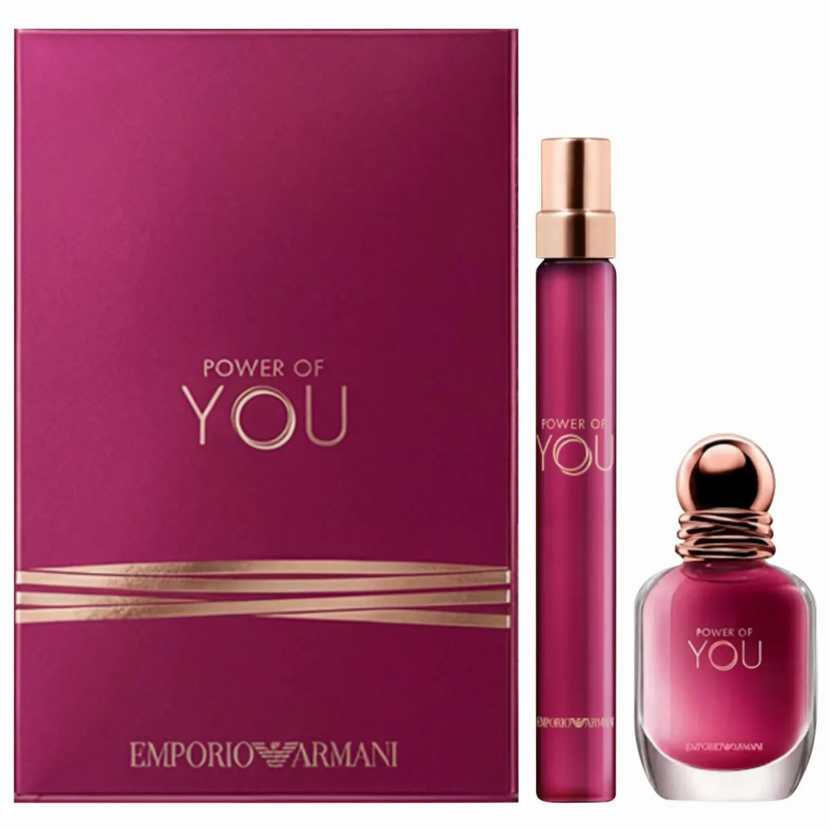 Power of You Eau De Parfum Mini Duo Gift Set by Armani Beauty