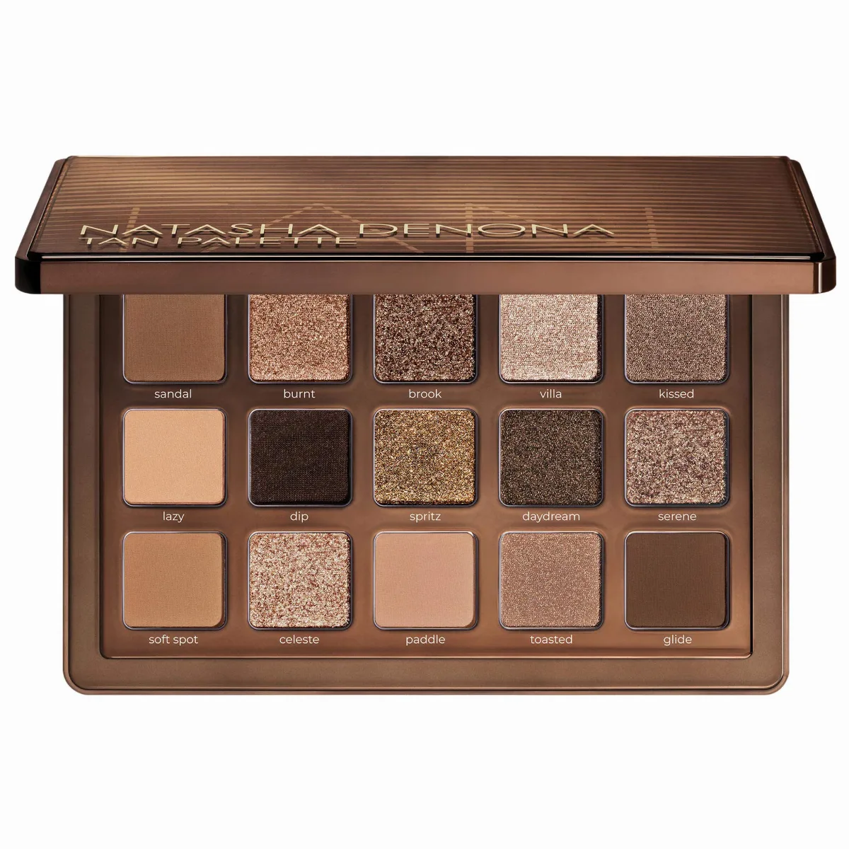 Tan Eyeshadow Palette by NATASHA DENONA
