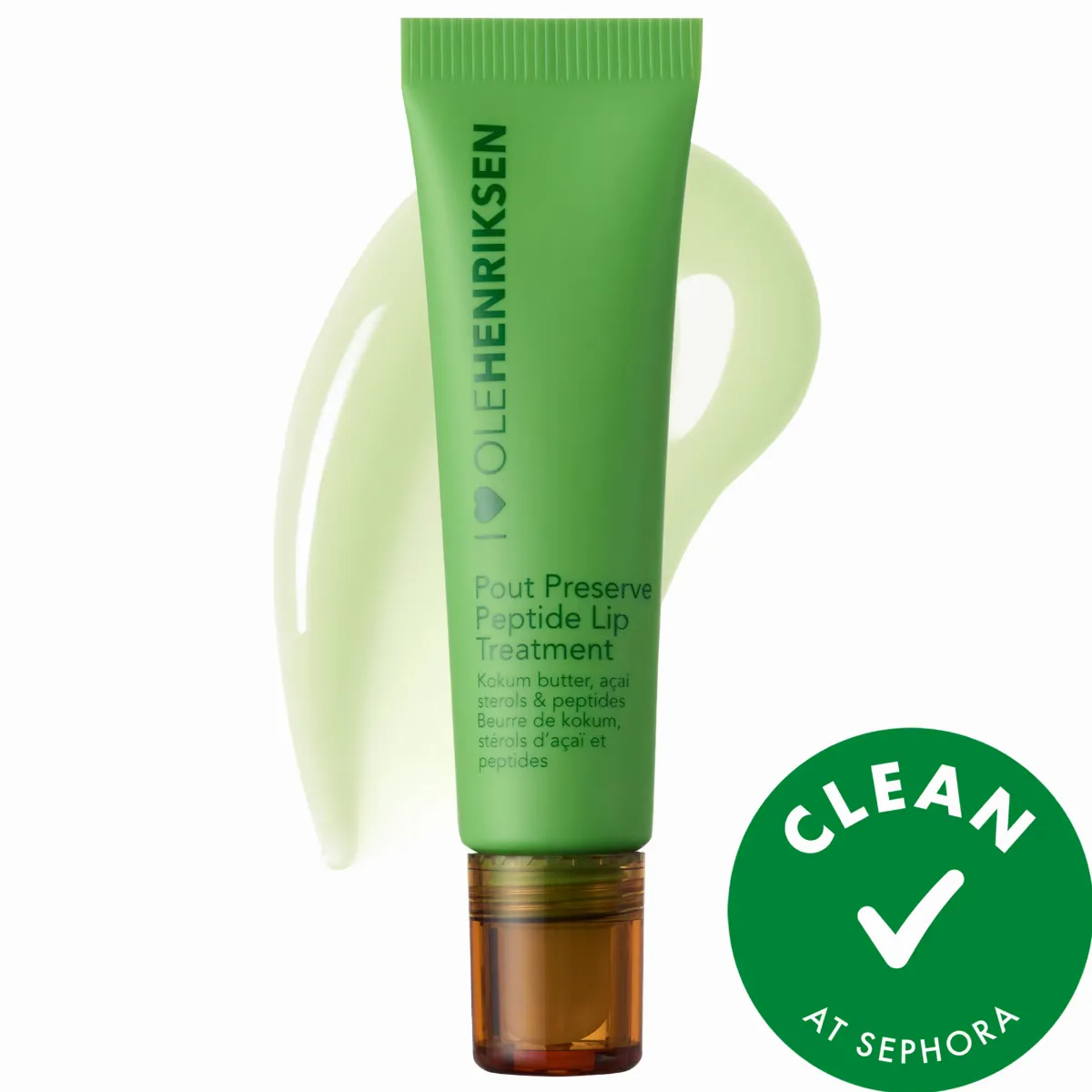 Pout Preserve Chillers Peptide Lip Treatment Capri Coco-Lime 0.4oz/12ml by OLEHENRIKSEN