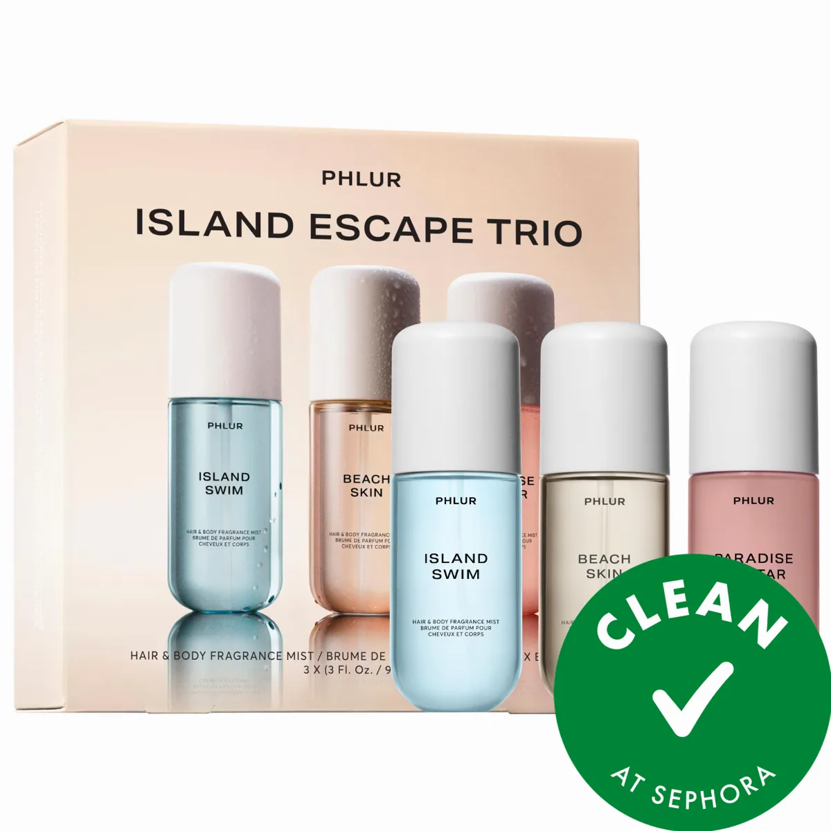 Island Escape Body Mist Trio Set by PHLUR