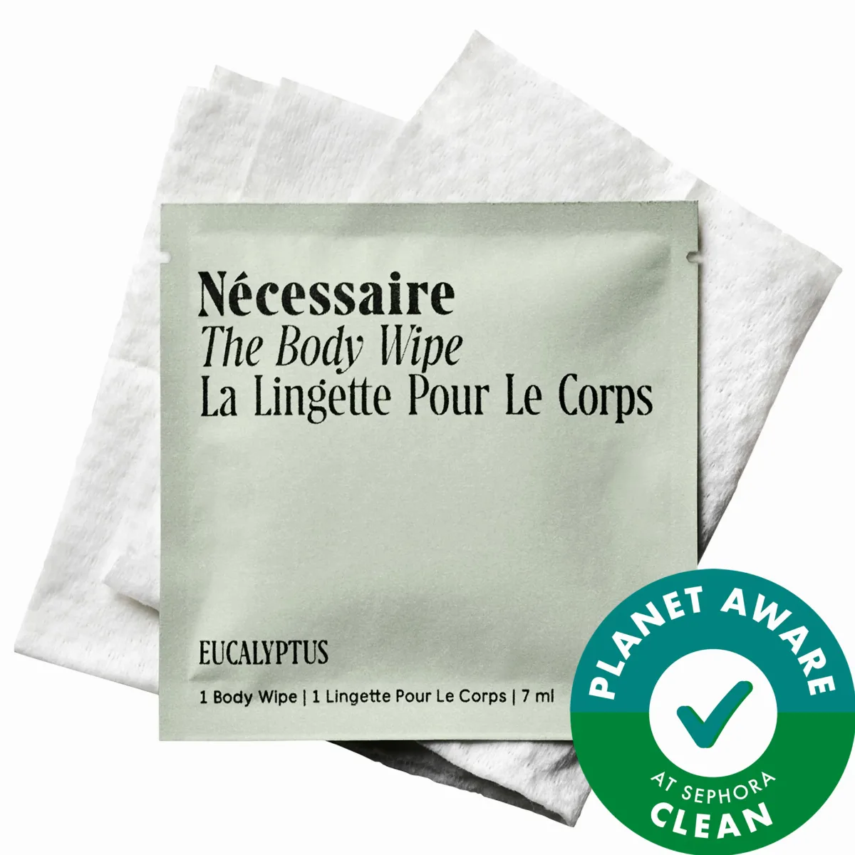 The Body Wipe Eucalyptus 20ct 4.8/140 by Nécessaire