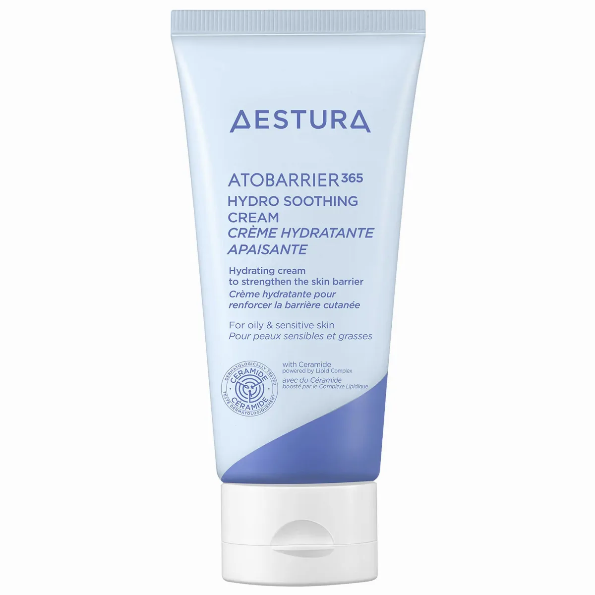 ATOBARRIER365 Cooling Hydro Soothing Water Cream Moisturizer with Ceramides & Hyaluronic Acid 2.70 oz / 80 Ml by AESTURA
