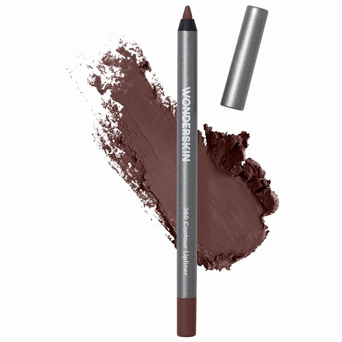 360 Contour Long-Wearing Transfer-Proof Lip Liner Cocoa 0.042 oz/1.2 G by Wonderskin