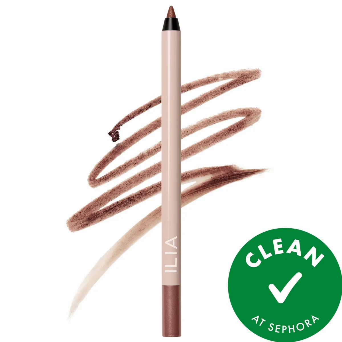 Thru Line Waterproof Eyeliner with Up to 24-Hour Wear Flourish 0.04 oz/1.1 G by ILIA