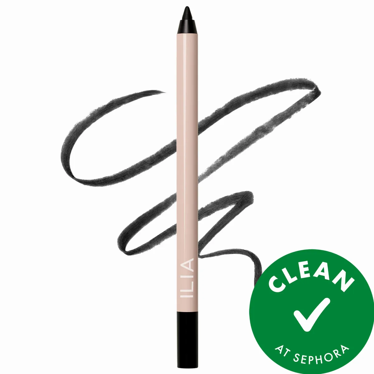 Thru Line Waterproof Eyeliner with Up to 24-Hour Wear Ink 0.04 oz/1.1 G by ILIA