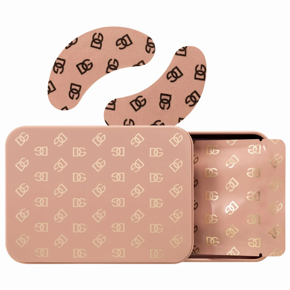 No-Puff Caffeine Eye Patches Depuffing & Brightening Gel Pads with Adenosine 5 Pairs/Pack by Dolce & Gabbana