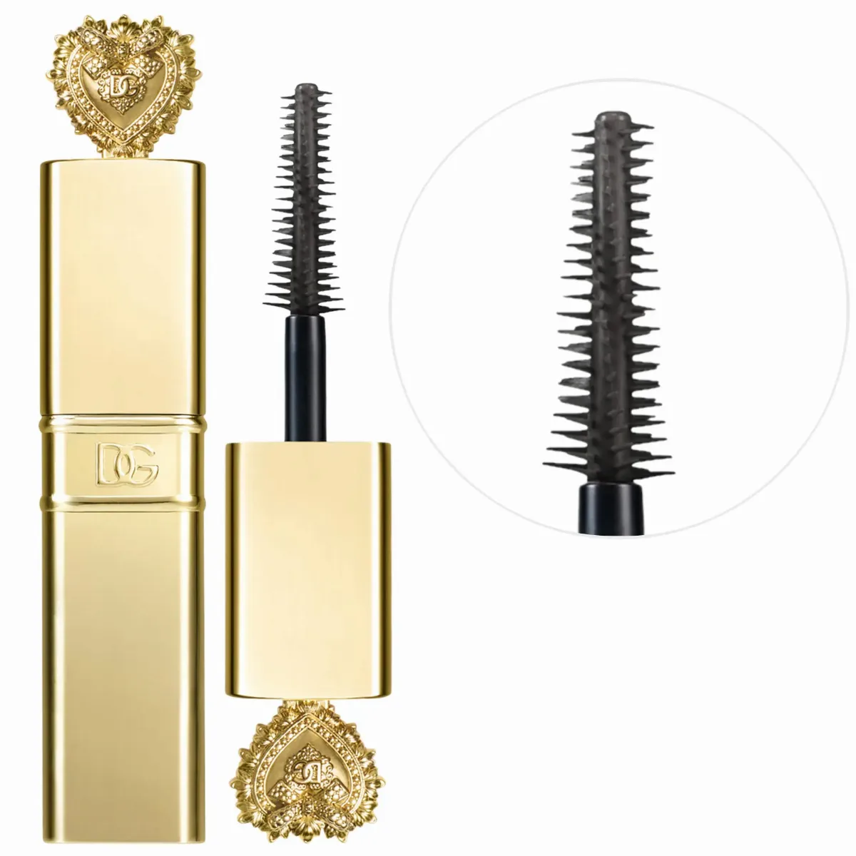 Mini Everfull XL Mascara for 36H Lasting Extreme Volume & Lift 01 Total Black 0.10 Fl oz/3 mL by Dolce & Gabbana